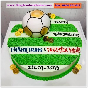 Bánh Sinh Nhật Bóng Đá - SU84